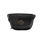 La Martina Black Polyethylene Handbag