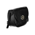 La Martina Black Polyethylene Handbag