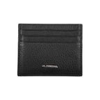 La Martina Black Leather Wallet