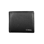 La Martina Black Leather Wallet