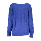 Desigual blauer Polyesterpullover