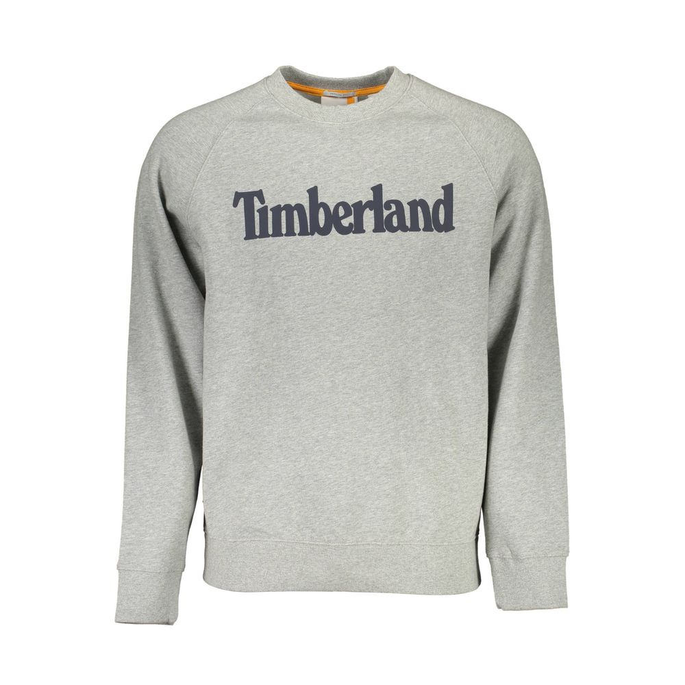 Timberland Herrenpullover aus grauer Baumwolle
