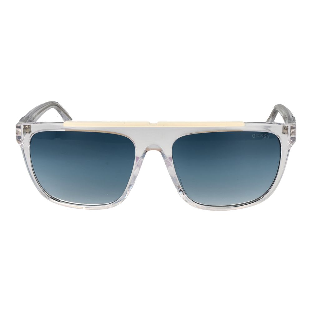 Guess Transparent Men Sunglass