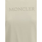 Moncler Cream Cotton T-Shirt