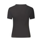 Tommy Hilfiger Black Cotton Women T-Shirt