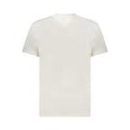 Tommy Hilfiger White Cotton Men T-Shirt