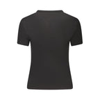 Tommy Hilfiger Black Cotton Women T-Shirt