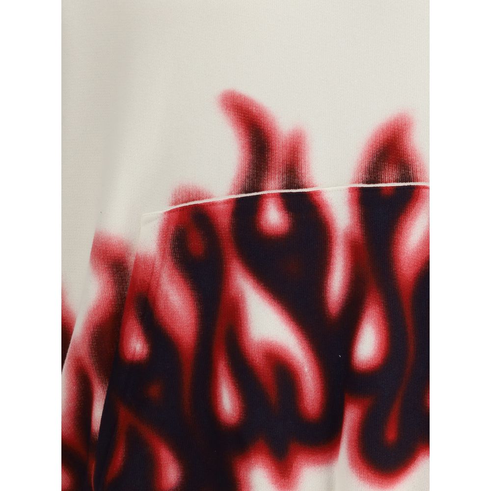 Sweatshirt de algodão multicolorido Palm Angels