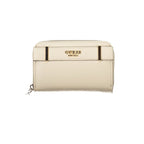 Guess Jeans Beige Polyethylene Wallet