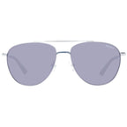 Hackett Gray Stainless Steel Sunglasses