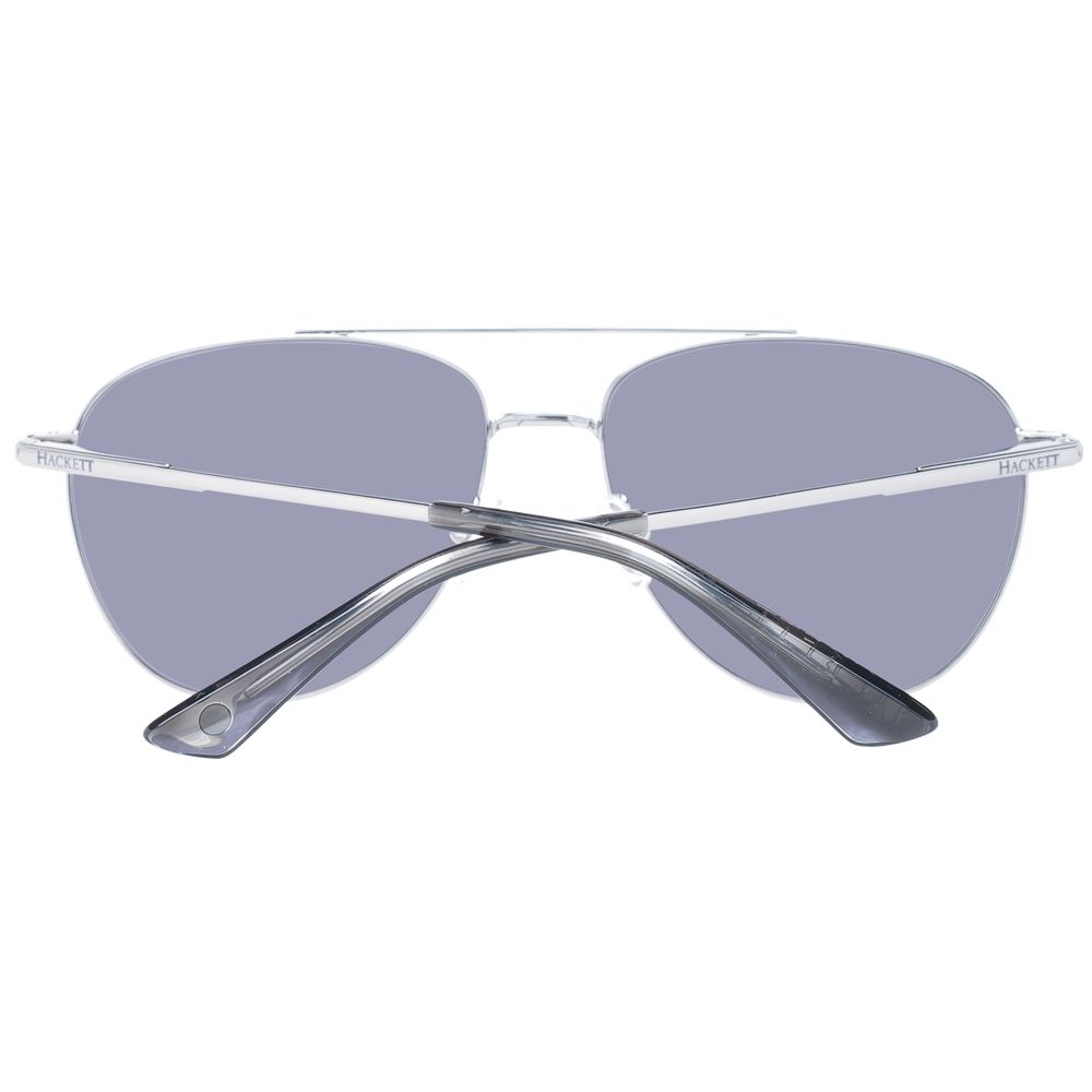 Hackett Gray Stainless Steel Sunglasses