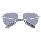 Hackett Gray Stainless Steel Sunglasses
