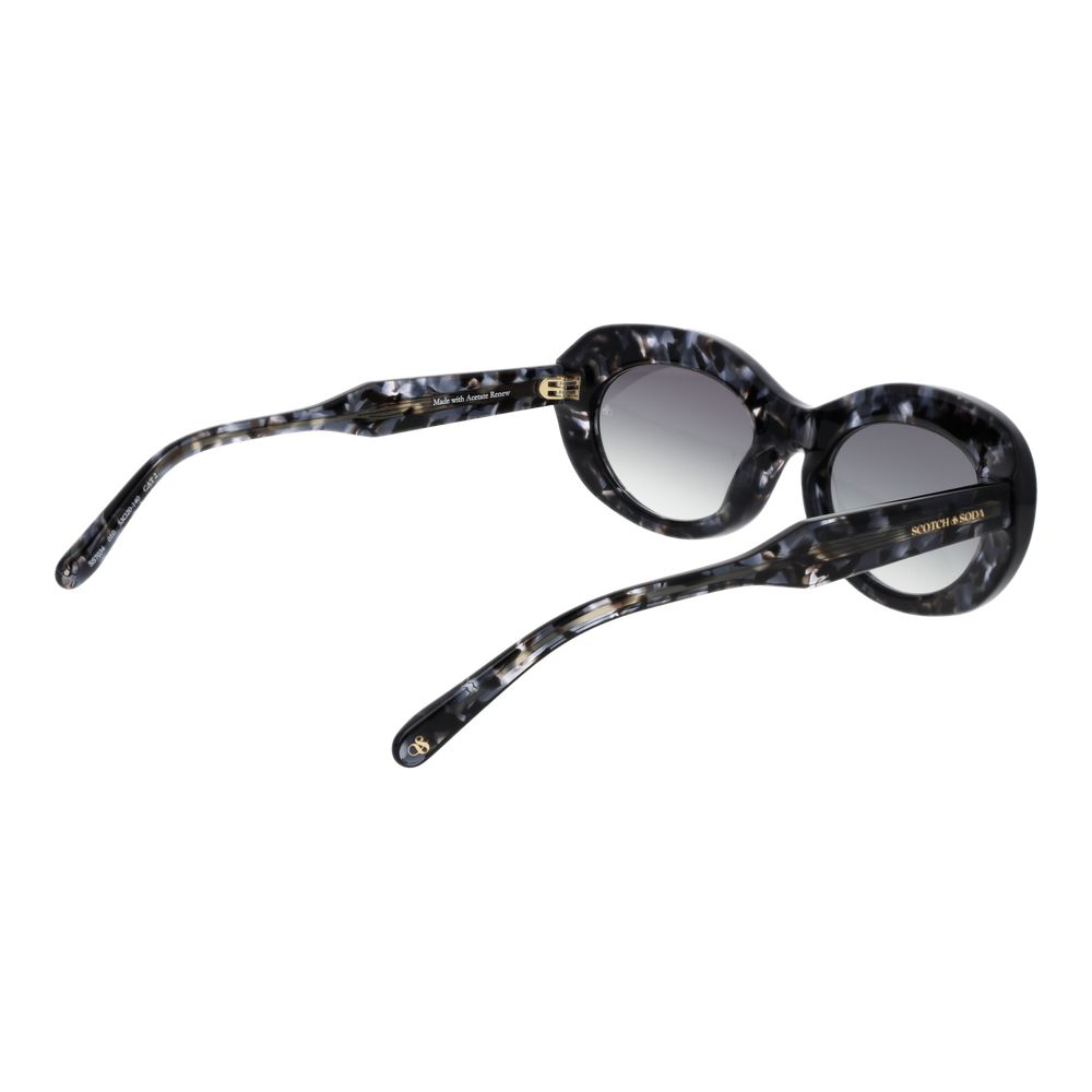 Scotch & Soda Black Women Sunglass