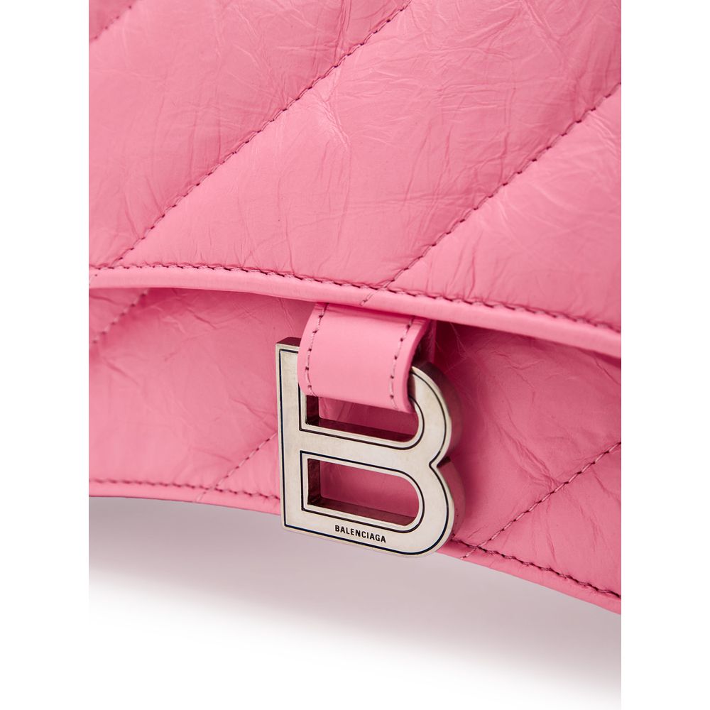Balenciaga – Rosa Leder-Umhängetasche