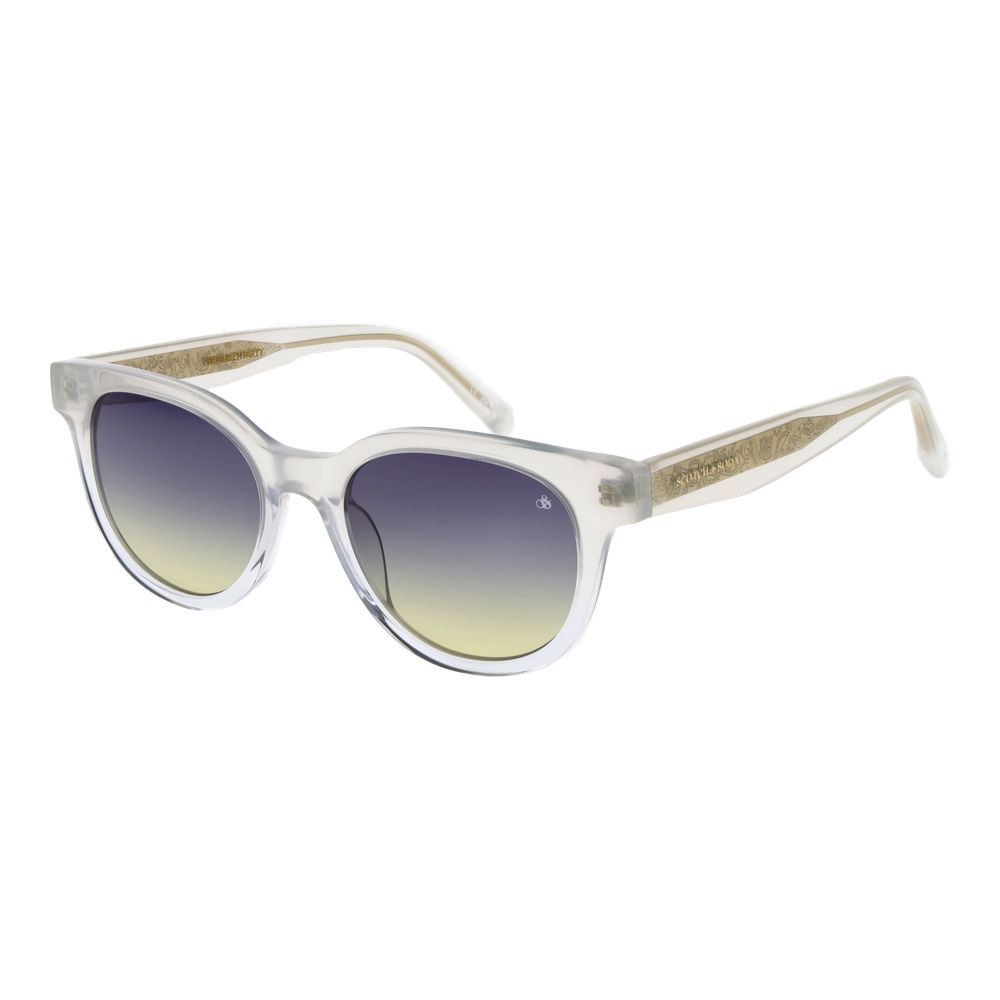 Scotch & Soda Gray Acetate Sunglass