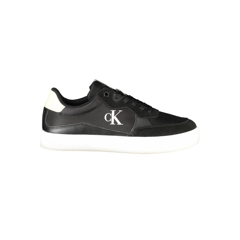 Calvin Klein Black Leather Men Sneaker