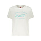 Tommy Hilfiger White Cotton Women T-Shirt