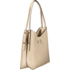 Guess Jeans Beige Polyethylene Women Handbag