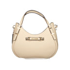 Guess Jeans Beige Polyethylene Women Handbag