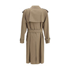 Burberry Long cotton gabardine Trench Coat