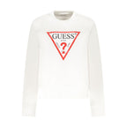 Guess Jeans White Cotton Women Sweater