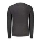 Tommy Hilfiger Black Cotton Men Sweater