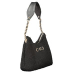 Guess Jeans Black Polyester Handbag