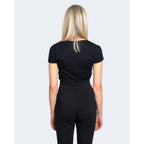 Schwarzes Baumwoll-T-Shirt von Armani Exchange