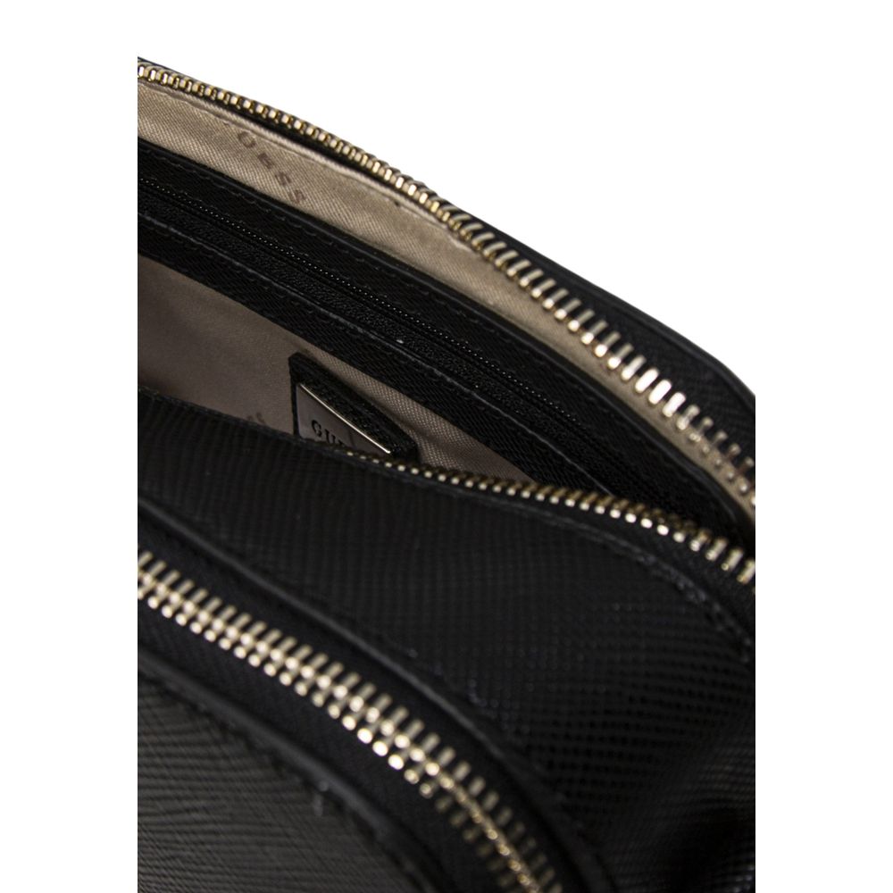 Bolsa Guess em polietileno preta