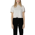 Guess Active Cream Baumwoll-T-Shirt