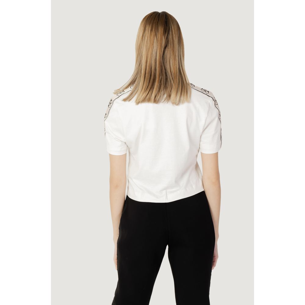 Guess Active Cream Baumwoll-T-Shirt