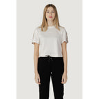 Guess Active Cream Baumwoll-T-Shirt