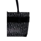 Armani Exchange Handtasche aus schwarzem Polyethylen