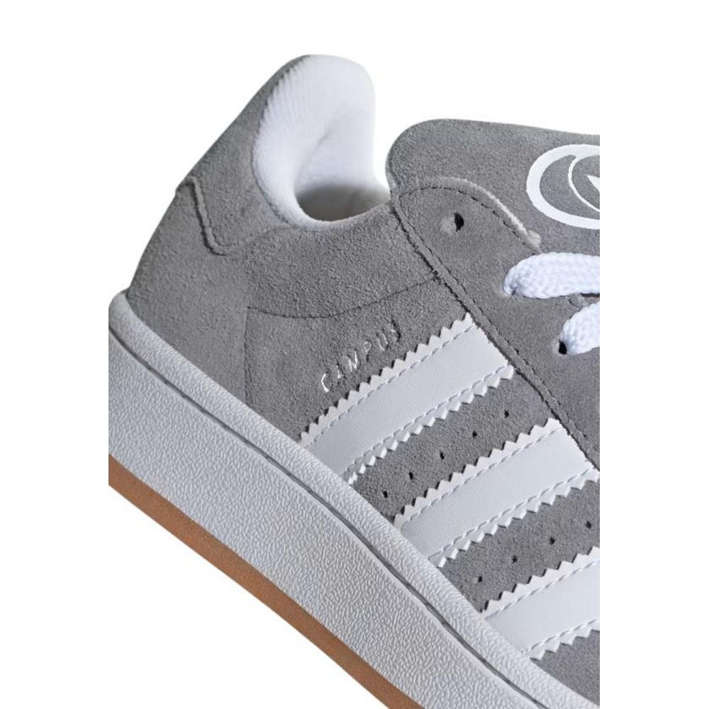 Sapatilhas Adidas de couro cinza