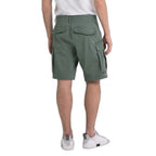 Bermudas de algodão verde Replay