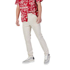 Calças de ganga skinny bege em algodão Tommy Hilfiger