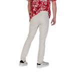 Calças de ganga skinny bege em algodão Tommy Hilfiger