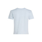 Calvin Klein Jeans blaues T-Shirt aus recycelter Baumwolle