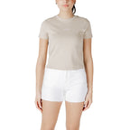 Calvin Klein Jeans Beige T-Shirt aus recycelter Baumwolle