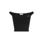 Schwarzes Viskose-Top von Calvin Klein Jeans