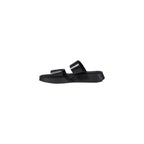 Calvin Klein Jeans Schwarze Ledersandalen