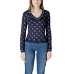 Guess Blue Viscose Sweater