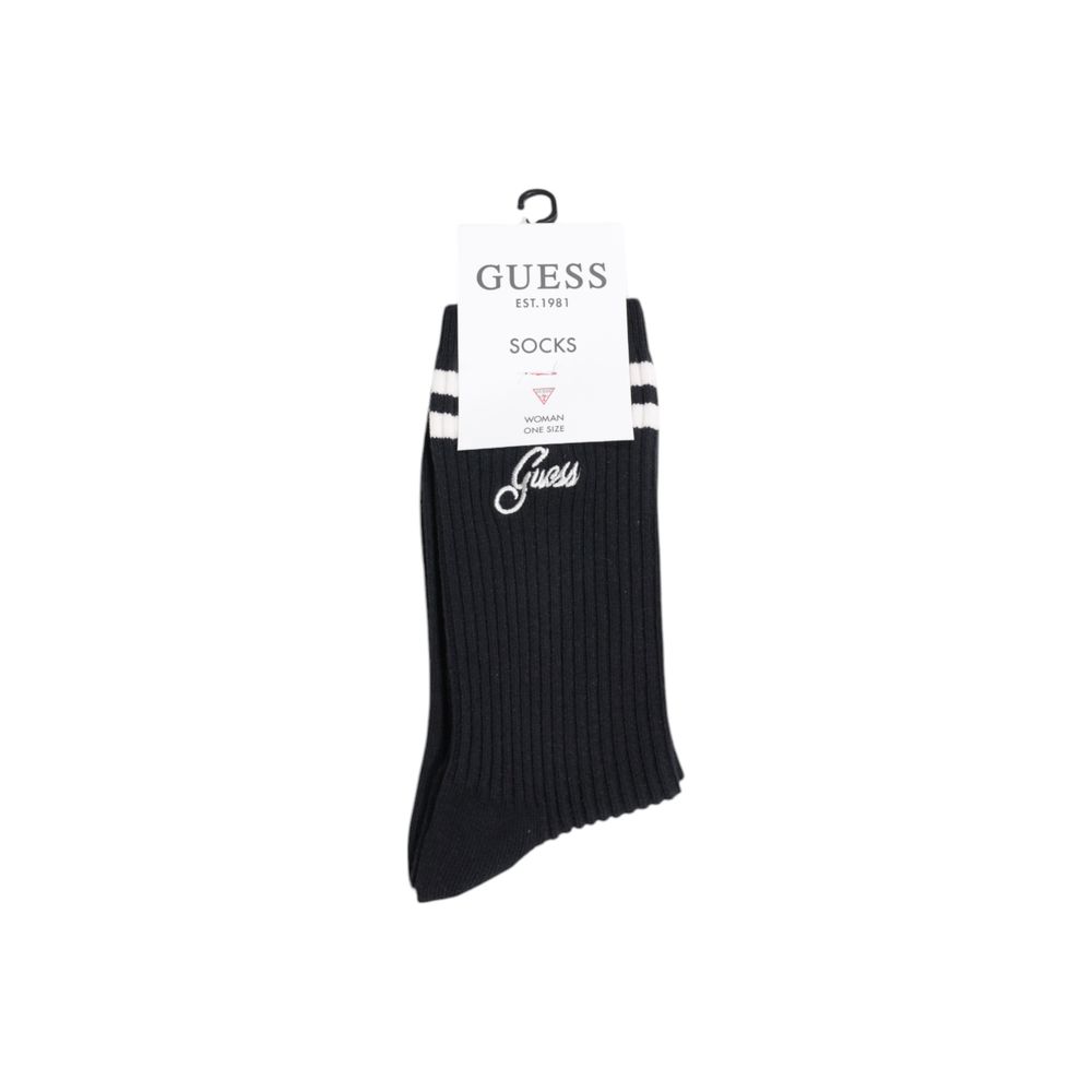 Guess Active Black Cotton Sock
