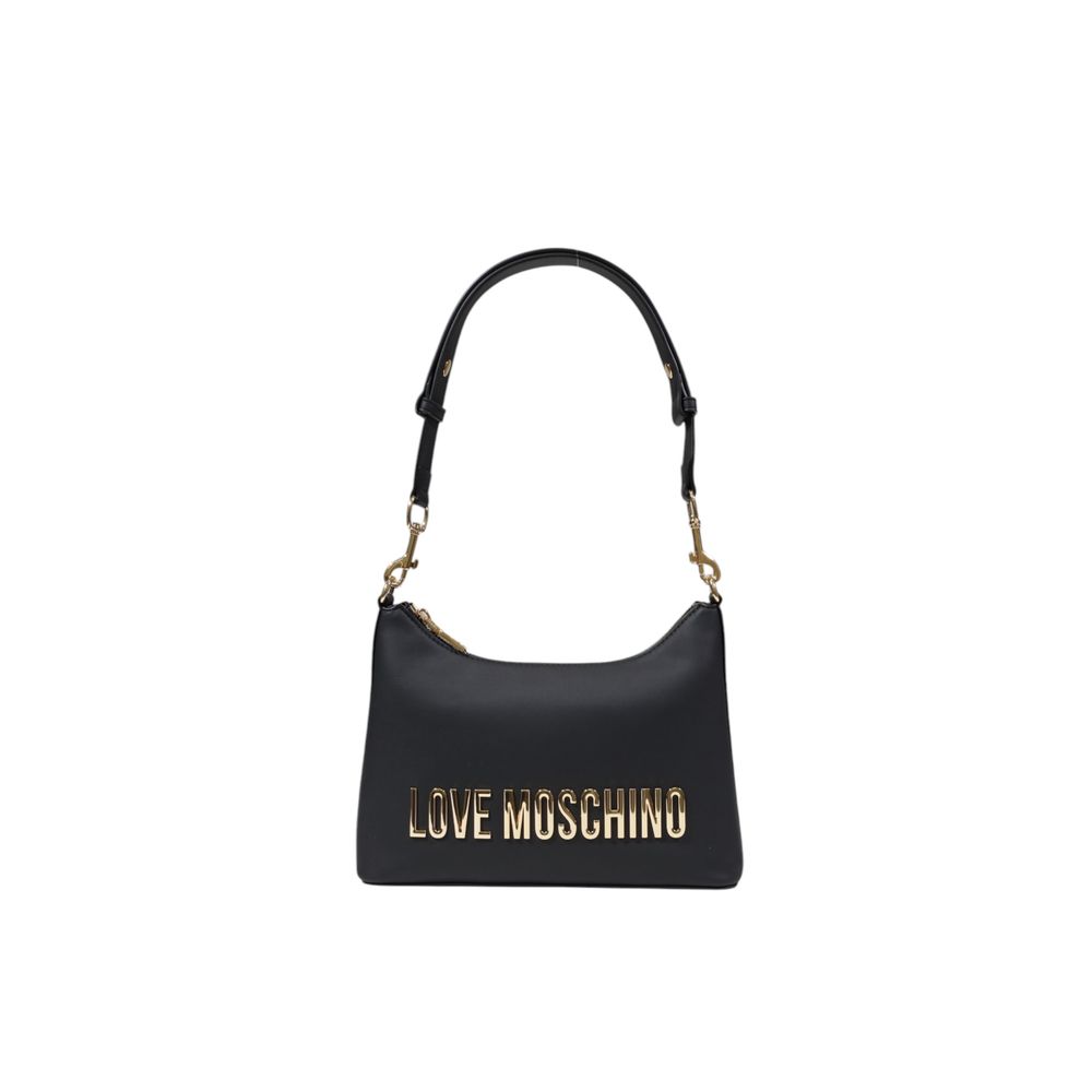 Bolsa Love Moschino bicolor em polietileno