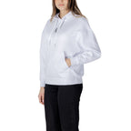 Armani Exchange Weißer Baumwoll-Hoodie