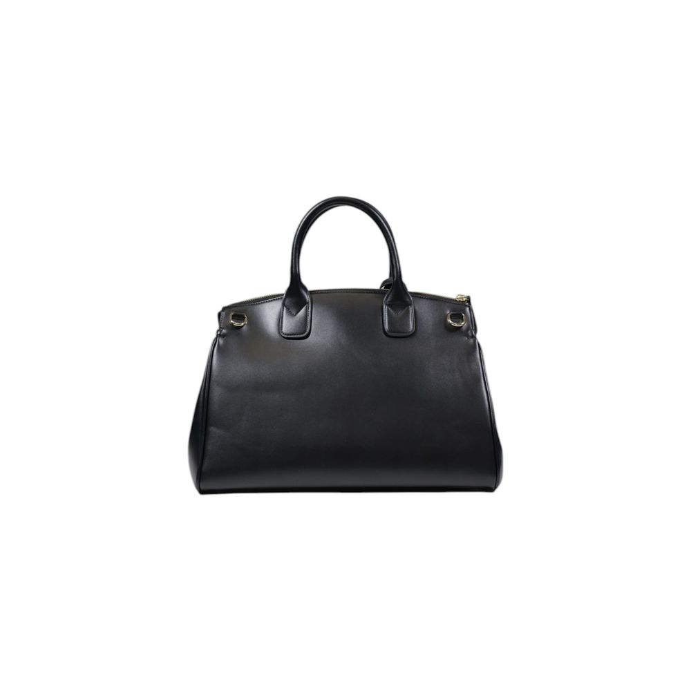Bolsa Armani Exchange em poliéster preto
