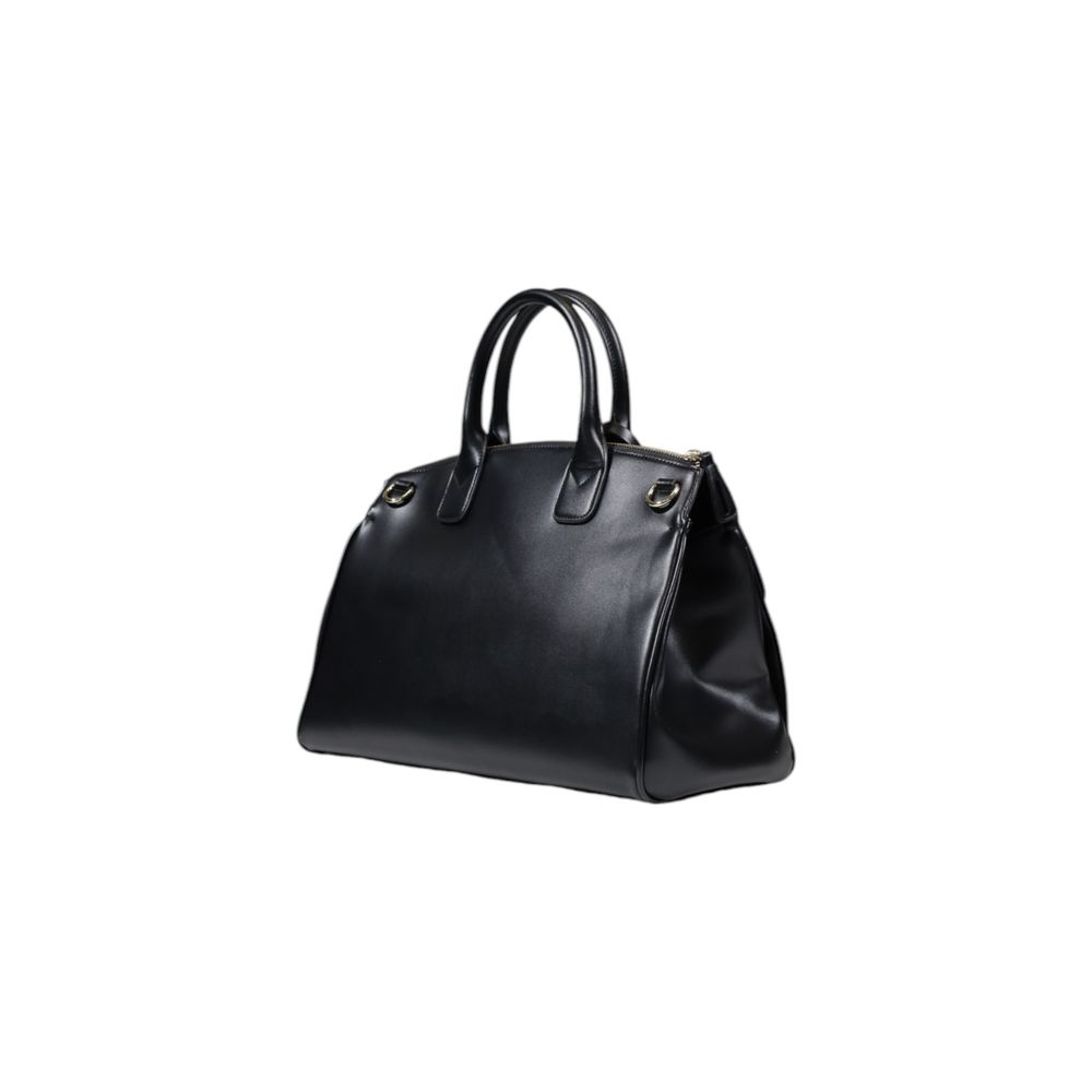 Bolsa Armani Exchange em poliéster preto
