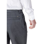 Armani Exchange Blue Cotton Short