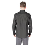 Armani Exchange Black Cotton Shirt