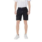 Bermudas de algodão preto Hugo Boss
